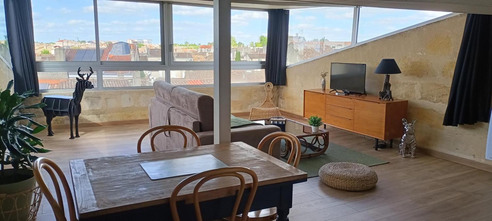 La Costa Bella Appartement Libourne Buitenkant foto